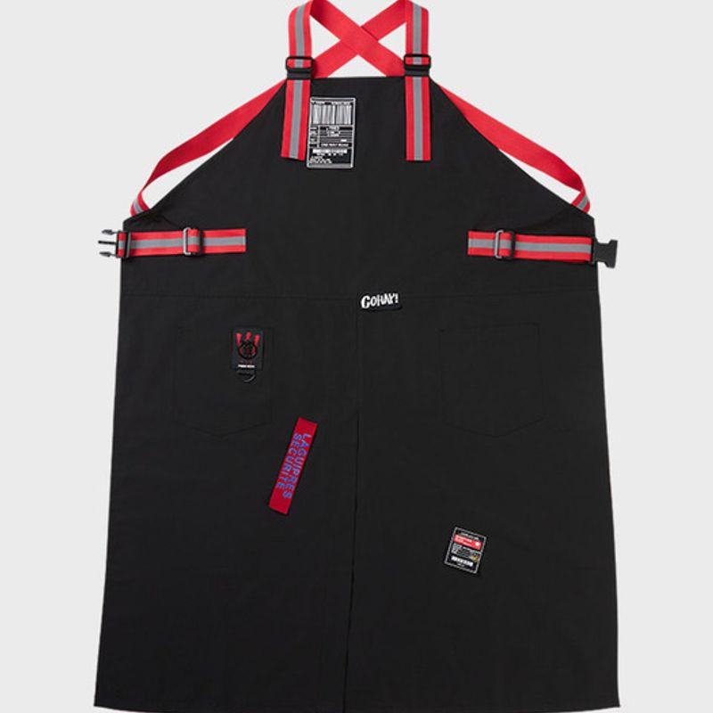 SOODAL COMPANY Red Punk Apron