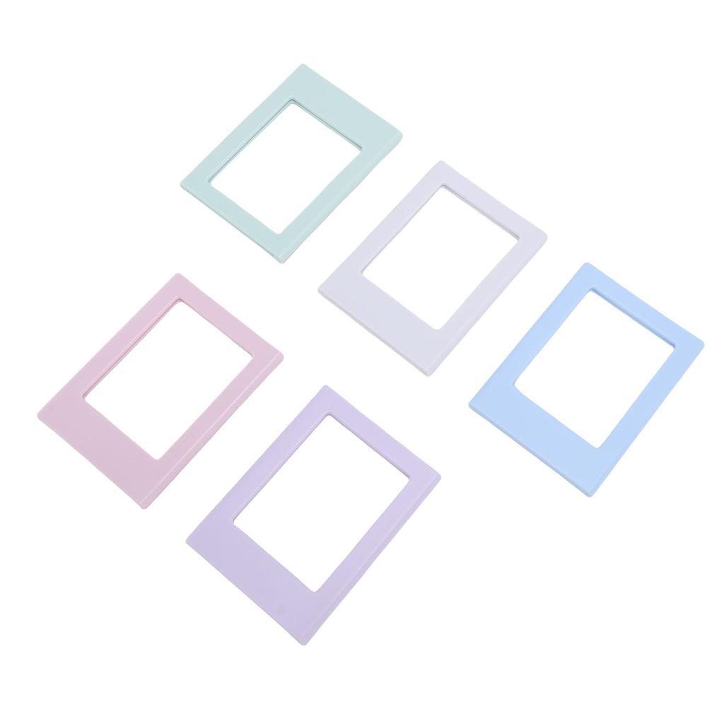 5 STÜCK Magnetische Fotorahmen für Kühlschrank 3 Zoll Sofortbildrahmen Foto Memo Kartenhalter