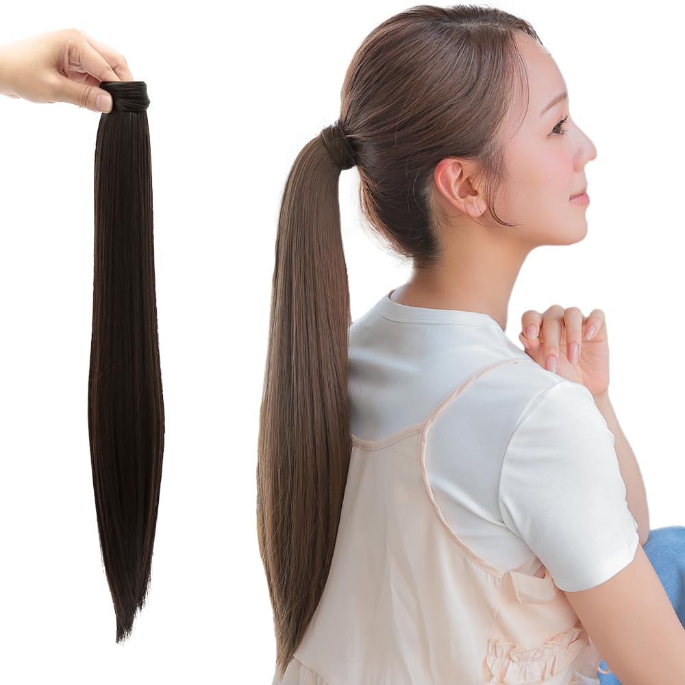

AQUADOLL Long Straight Magic Ponytail wgt826JBK