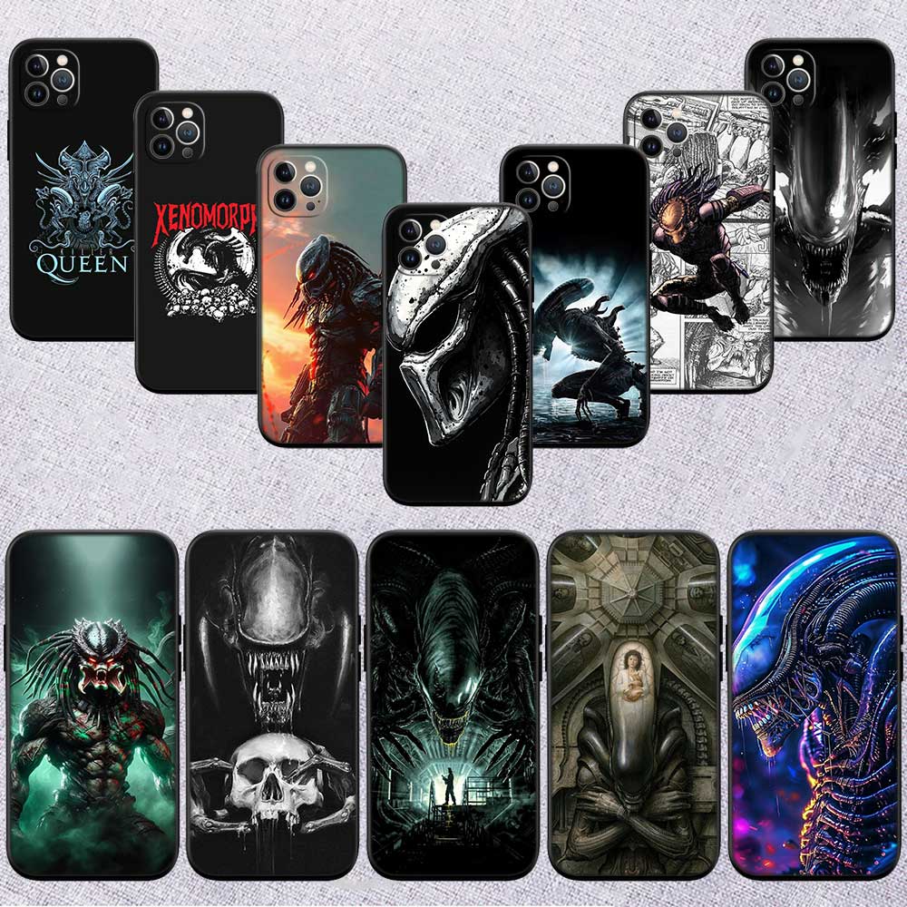 RE3 Aliens vs Predator Xenomorph New High-End Shell Phone Case for Redmi Note 13 14 Pro+ Plus A3 A3X 13X 13C 13R 14S 14C 14R