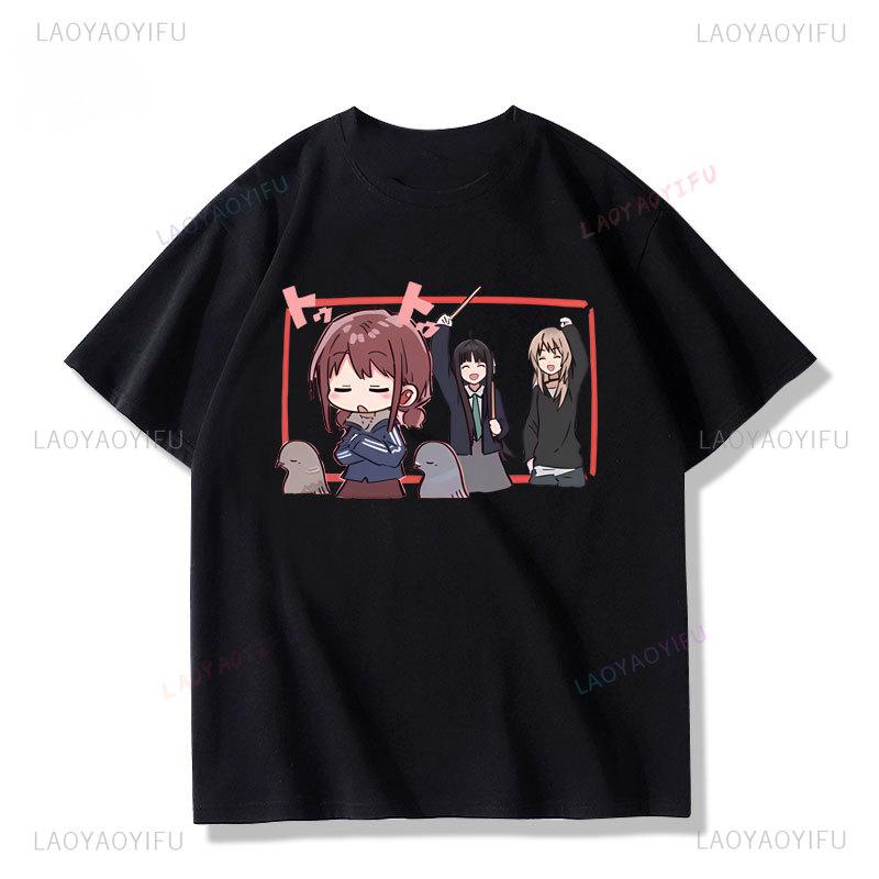 Girls Band Cry Graphic T Shirts Nina Iseri Unisex Women Gothic Clothes Harajuku Casual Tshirt Unisex Kawaii Shoujo Girl Style Tee