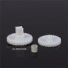 Practical Enhanced Side Brush Motor Gear Replacement Plastic Texture Suitable for Robot Vacuum Cleaner Drive Component