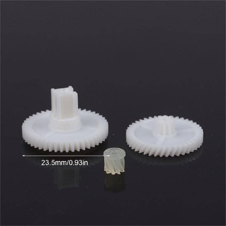 Practical Enhanced Side Brush Motor Gear Replacement Plastic Texture Suitable for Robot Vacuum Cleaner Drive Component