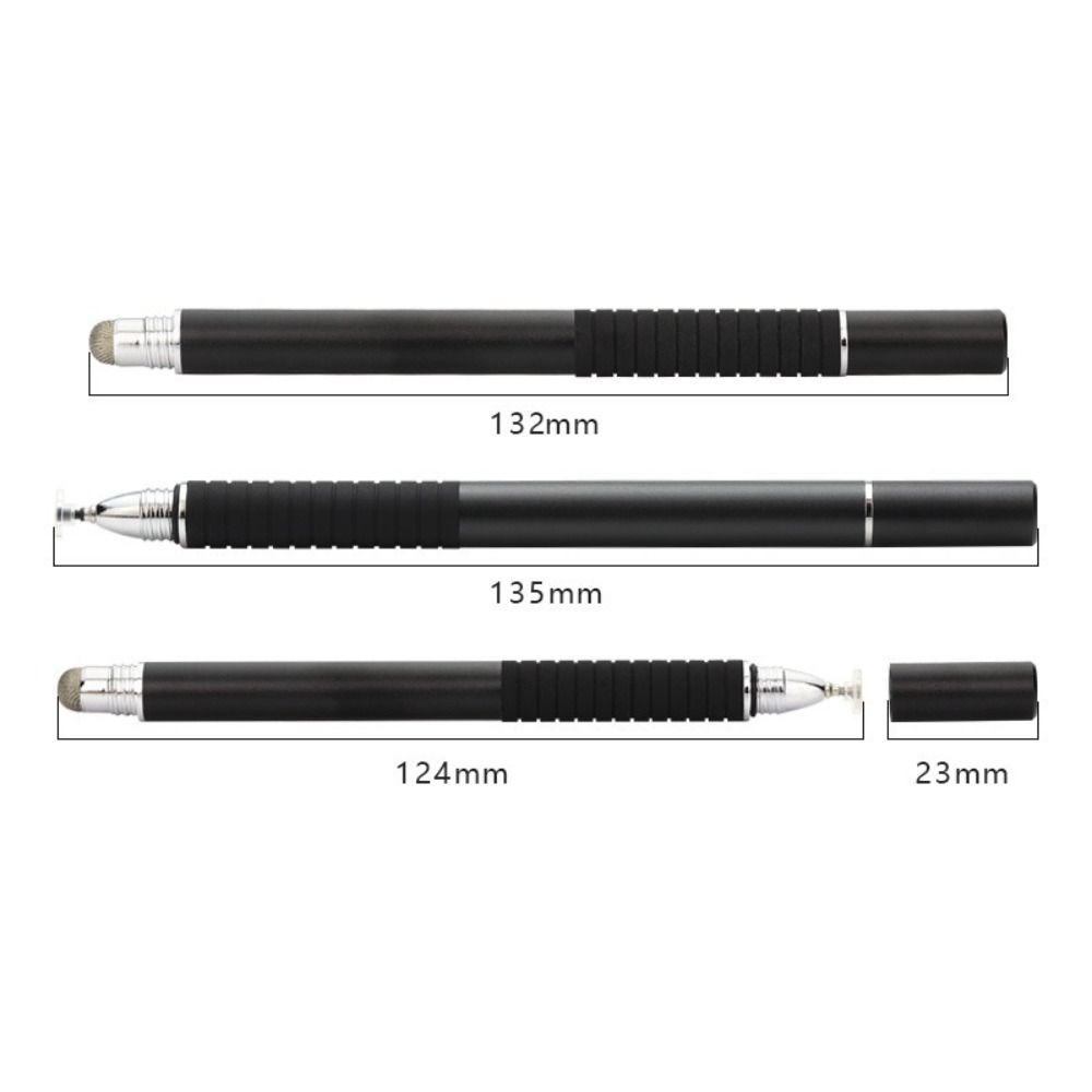 Universal Metal Touch Screen Pen Capacitive Screen 2 in 1 Capacitive Tablet Stylus Drawing Tablet Pens Smart Phone
