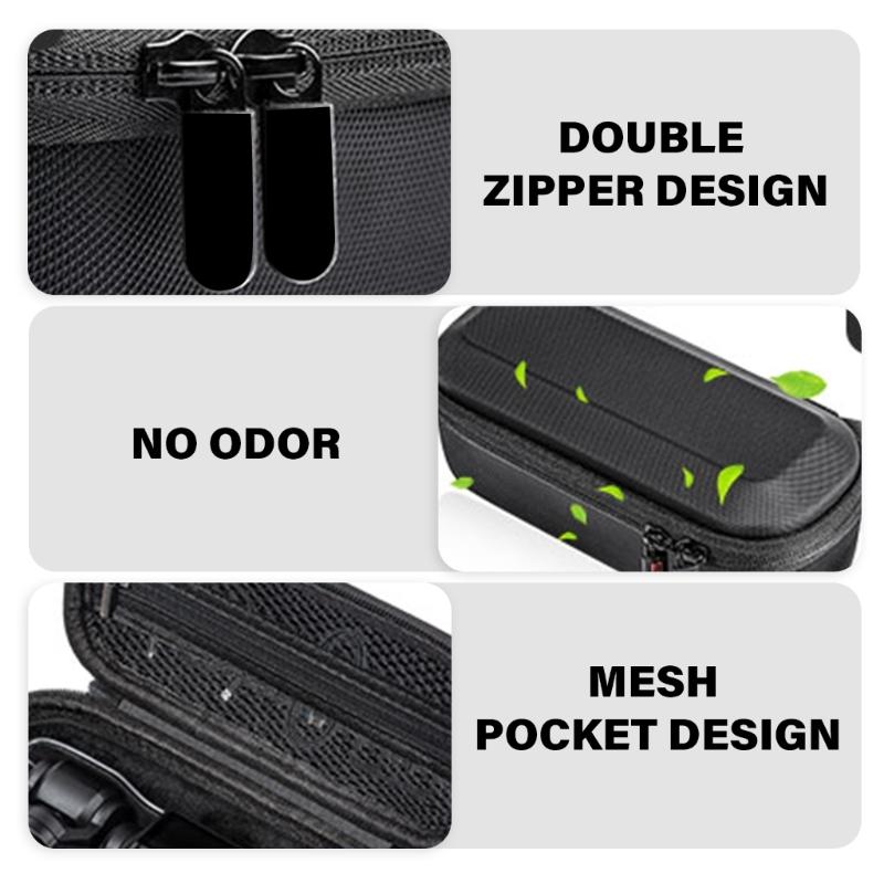 Portable Carrying Case for Pocket 3 Camera Compact Hard Case Storage Bag with Zippers Closure Hard Protector
