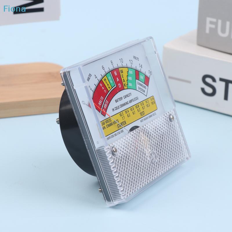 12V Battery Load Tester Gauge,Auto Battery Health Check Meter for Car & Motorcycle,CCA Battery Analyzer