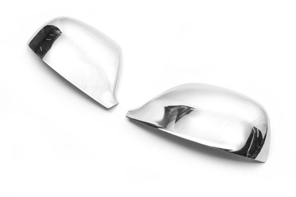 Abdeckungen für Spiegel (2 Stück, Edelstahl) Carmos – Türkischer Stahl für Volkswagen T5 2010-2015