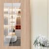 40/10Pcs Self Mirror Tiles DIY Flexible Non Glass Safety Mirror Sheets Wall Stickers Shatterproof Mirror Stickers Home Decor