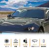 Hcilloend Sunshade for New Mazda Roadster RF ND Windshield Blackout Front Car Front UV Sun Storage Pouch Easy Car Interior Protection for Car Camping