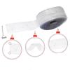 Meter Premium 2 Frayed Edge Christmas Ribbons In Red Gold And Silver For Chic Decoration Home