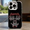 B-BABYMETAL R-Rock Band White Shockproof Phone Case For iPhone 17,16,15,14,13,12,11,Pro,XS,Max,Plus,Mini,SE