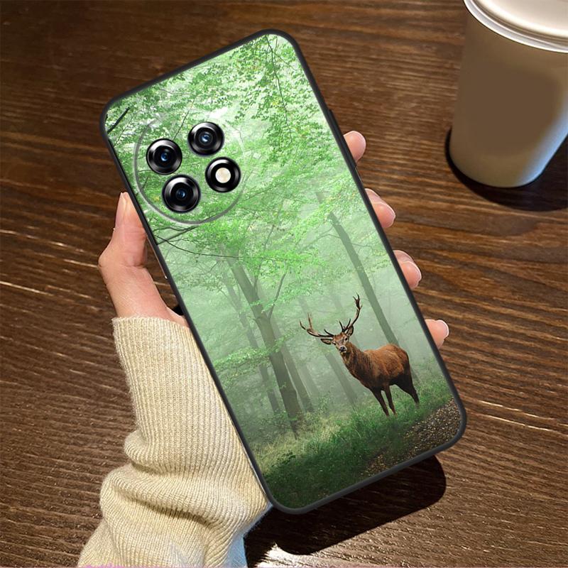 Deer Case For OnePlus 13T 10T 8T 10R 13R 15 R 13 12 11 9 10 Pro Nord CE 5 2 3 4 Lite N20 N30 Cover