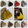 Multi-Pocket Nylon Shoulder Bag Casual Storage Pouch Underarm Bag Large Capacity Tote Bag  Daily