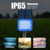 2/6PCS Blue Soalr Garden Light Outdoor Solar Spotlight IP65 Solar Wall Light Adjustable Brightness Solar Lamp For Garden