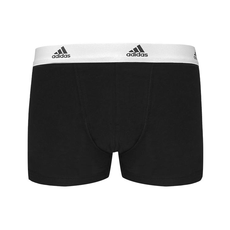 Adidas Mid-Rise Simple Casual Sports Boxer Briefs 3-Pack Men Underwear Black White 4A1M02-006