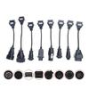 Universal Truck Diagnostic Cable Cord Adapter Converter Plastic Construction For Mechanic Tool Commercial Truck Systems