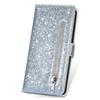 For Xiaomi Redmi Note 13 Pro 5G/Poco X6 5G Case Glitter Zipper Leather Cover with Wallet