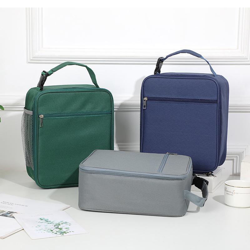 Large Capacity Insulated Bento Lunch Bag with Thickened Aluminum Foil