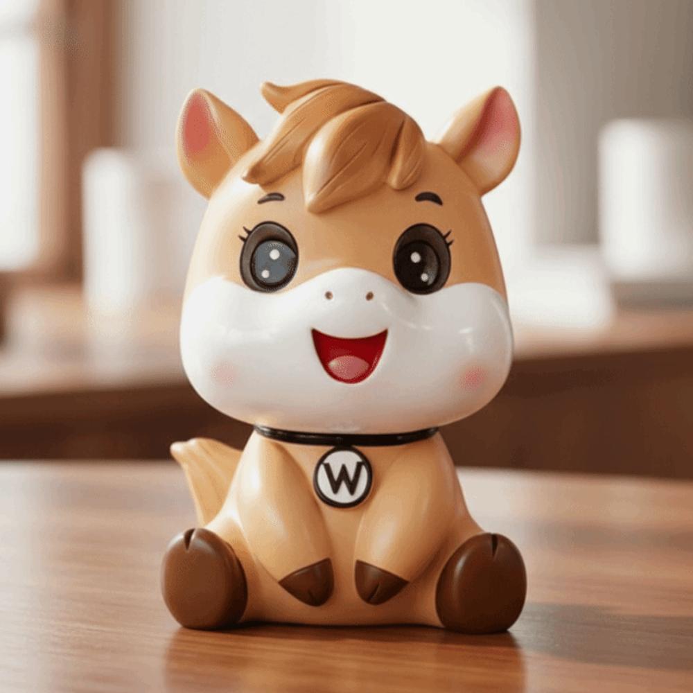 Anti-Fall Pferdejahr Sparschwein Spardose Pferde-Sparschwein Ornament Heimdekoration