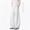 American Simple Solid Color Scimitar Sweatpants Men's Spring Senior Sense Heavy Loose Casual Pants Versatile Sweatpants