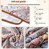 3PCS Soft Flannel Fleece Cat Dog Blanket Bed Mats Paw Foot Print Warm Pet Blanket Sleeping Beds Cover Mat For Dogs Cats Supplies