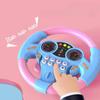 Infant Shining Simulation Steering Wheel Toys Children's Toy Kids Early Education Copilots Stroller Steering Wheel Vocal Toys