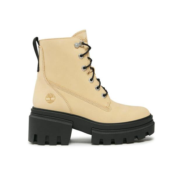 

Ботинки Timberland Everleigh 6 дюймов на шнуровке TB0A61PZEF61, жёлтые 40