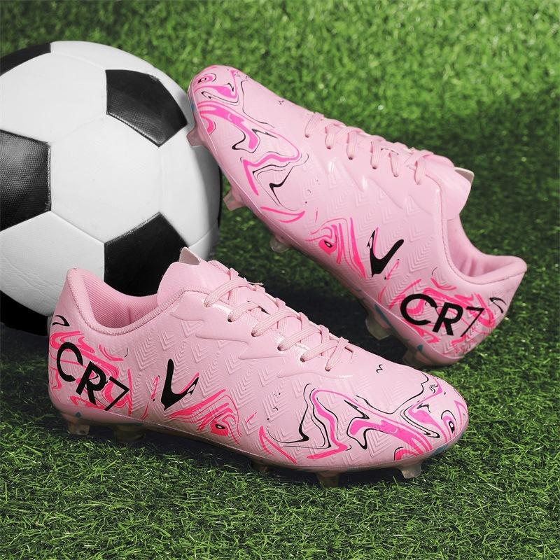 CR7 Student Children's Football Shoes Men's Youth Spikes Women's Game Training Shoes Sizes 35-45