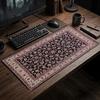 Persische Teppichtextur Mauspads Schreibtischunterlagen Gaming-Zimmer Dekoration Schreibtisch-Gadgets Teppich Mauspads Geschwindigkeit Bürodekoration Tastaturmatte