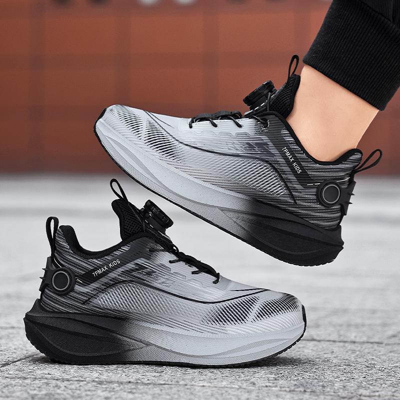 Kids Flyknit Sport Sneakers Lightweight Breathable Anti Slip Soft Sole School Walking Running Casual Shoes Daily Travel Outdoor
