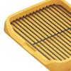 Detachable Dog Potty Tray with Mesh Grids And Pee Pad Holder for Indoor Use