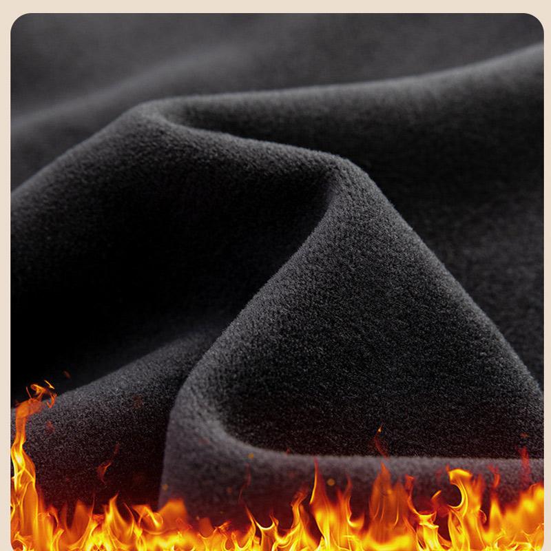 Женские повседневные утолщенные спортивные брюки с флисовой подкладкой — фото 9