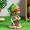 Realistisch Vleesetend Plant Decoratief Ornament Creatieve Hars Beeldje Woondecoratie voor Slaapkamer Woonkamer Bureau Ornament