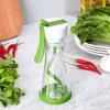 Saftbehälter Shaker Mixer Salatdressing-Mischflasche mit Skala Auslaufsicher Salatdressing-Shaker Manueller Mischbecher Küche
