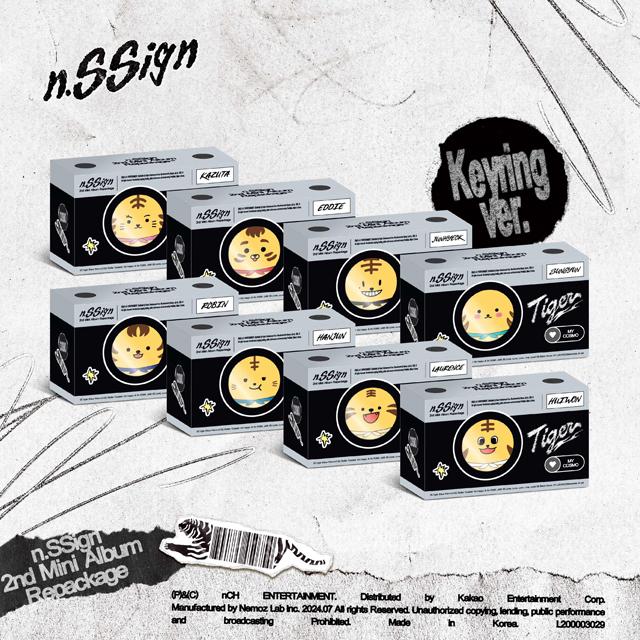 

N.SSIGN - TIGER [2nd Mini Album Repackage] [NFC Keyring VER] [Limited Edition], корейська музика