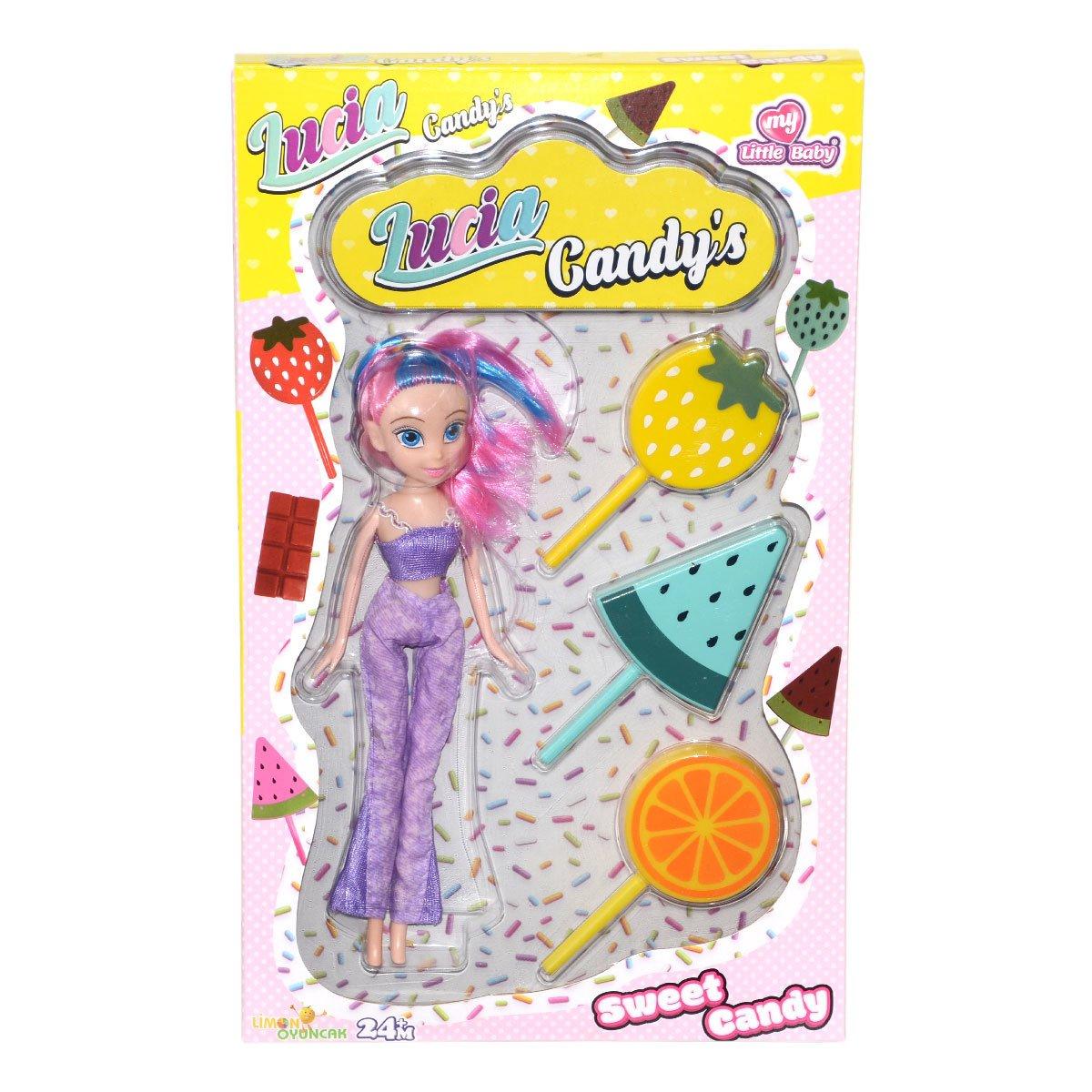 

LMN138 Lucia Candy s Baby and Candy Play Set - Лимон