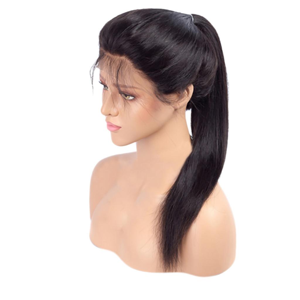 Natural Brazilian Full Lace Human Hair Wigs Glueless Full Lace Front Wig