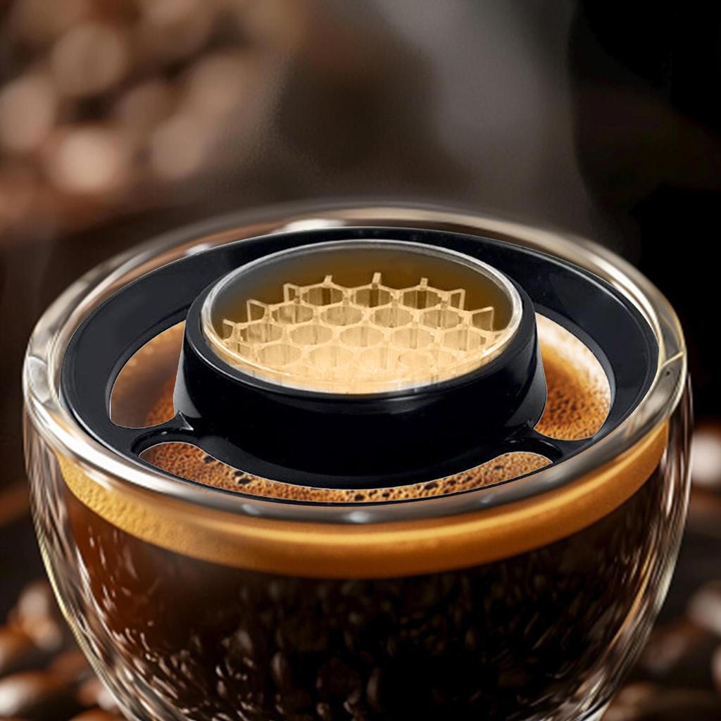 Kávový dripper 1ks Pour Over Kávový dripper Pomocník pro kávu Pourover Dripper Pomůcka Tepelně odolný Rovnoměrný brewing Kuželový filtr Kávové potřeby