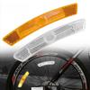 2-4 Stück Fahrradspeichenreflektor Mountainbike Fischförmige Stahlfelge Speichenreflektoren Fahrradfelge Reflektierendes Licht Radsportteil