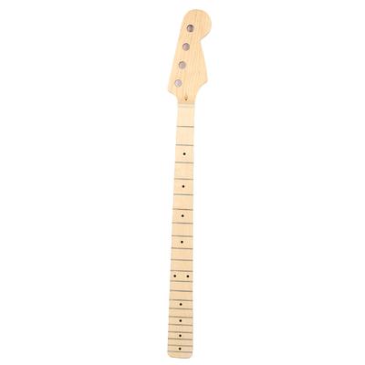 Bass Guitar Neck Canadian Maple 4 String 21 Fret Musical Instrument Replacement AccessoriesWood