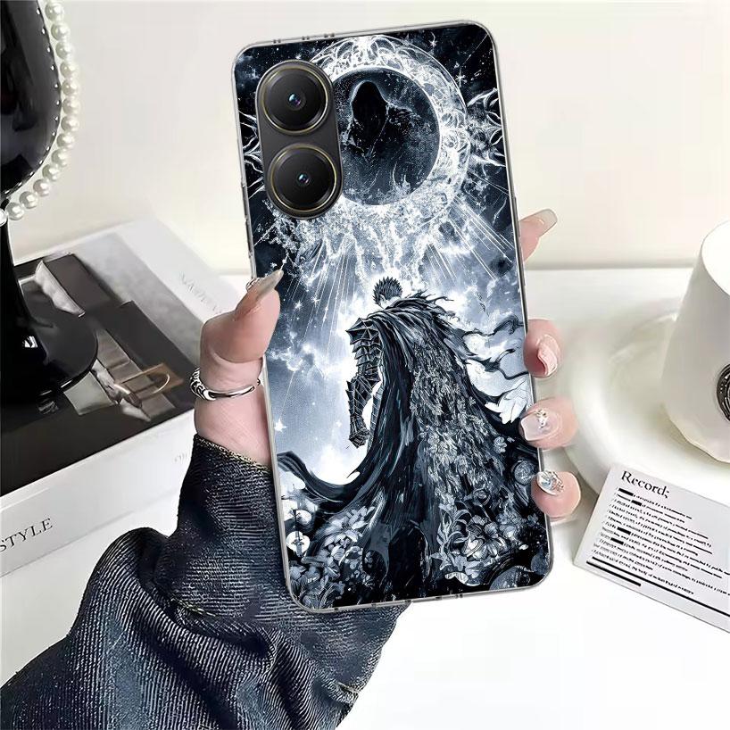 Black White G-Guts B-Berserks For Xiaomi Poco X7 X6 X5 F7 Ultra F6 F5 Pro Phone Case X4 Nfc F4 Gt F3 M6 M5S M5 M4 M3 Fundas Cove
