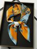Fashion Scarves for Women Shawl Print Silk Satin Hijab Scarf Female Bandana 70*70cm Luxury Brand Square Shawls Scarfs For Ladies
