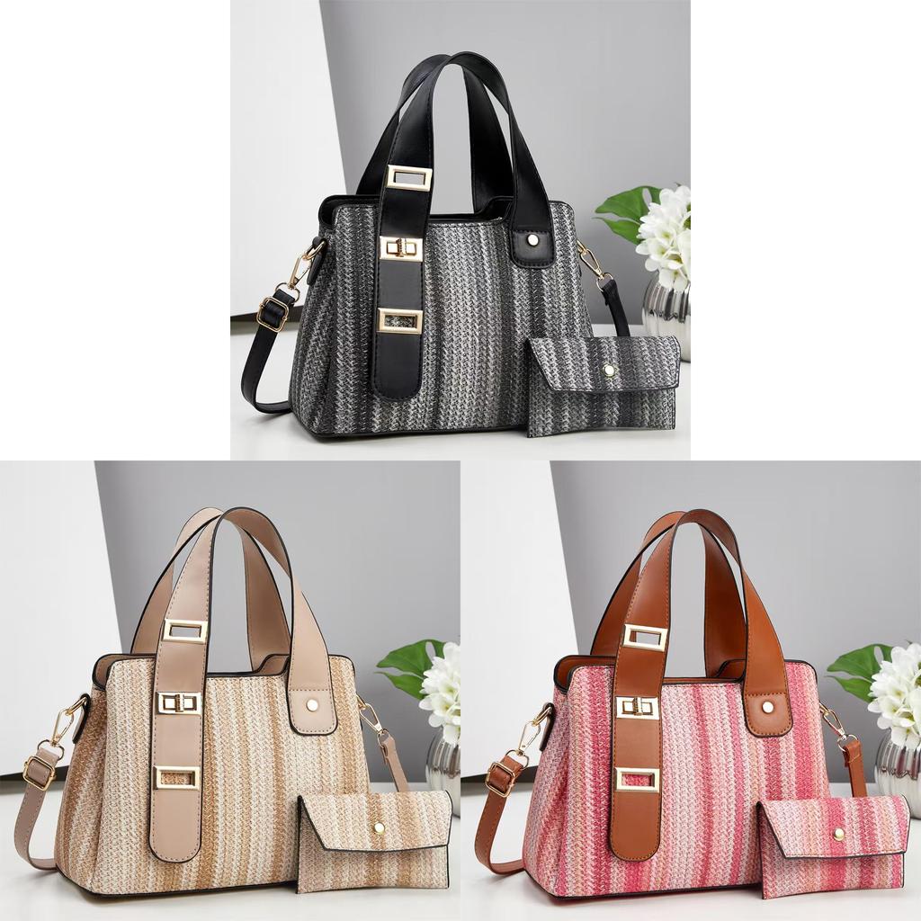 Minimalist Urban Style Crossbody Bag With Inner Pouch And Adjustable Strap