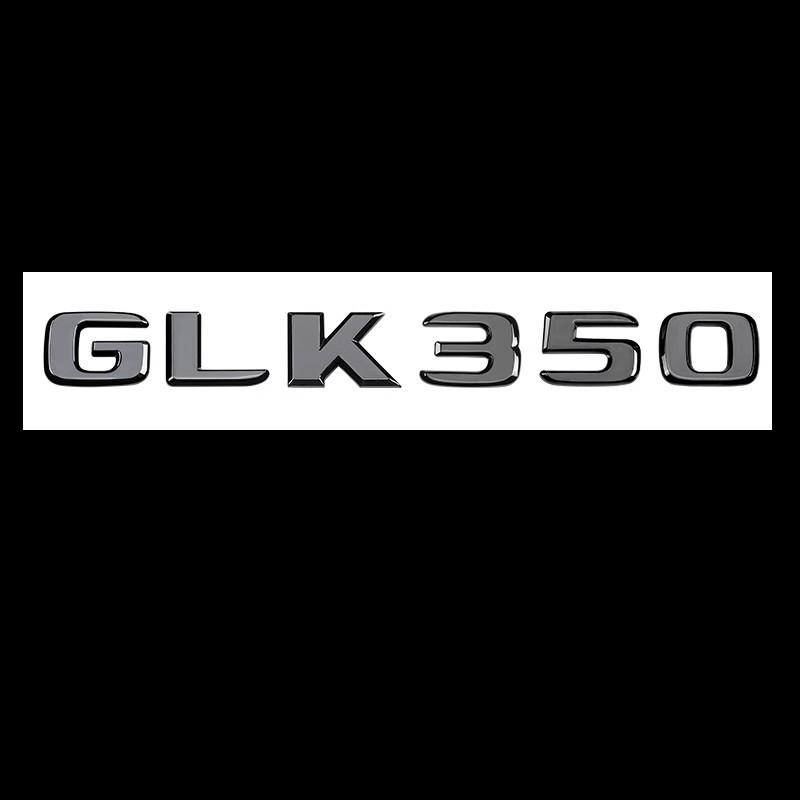 BKS2 3D Car Tail Trunk Letter car sticker GLK200 GLK220 GLK250 GLK260 GLK300 GLK350 Emblem Sticker Mercedes Benz GLK W204 X204
