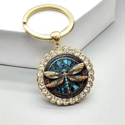 Legierung Runder Schlüsselanhänger Jungfrau Maria Schlüsselanhänger Anhänger Christlicher Heiliger Schmuck Religiös Christlicher Glaube Geschenk