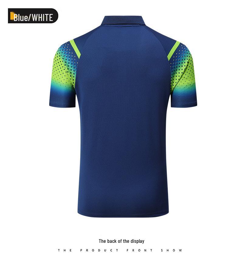 Children's Quick-Dry Chinese Team Polo Shirt: Customizable Wushu Table Tennis Training Top for Summer.