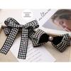 DIY Korean Retro Houndstooth Bow Hair Clip Materials