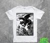 Medieval Cat Dragon Pattern T-shirt, Castle, Countryside Style, Y2K Style
