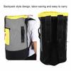 80L Large Capacity Diving Bag Swimming Backpack for Outdoor Diving Drifting (Black+Yellow)