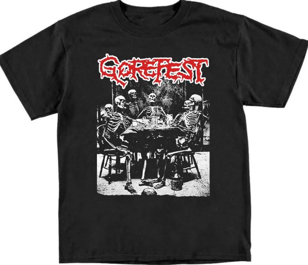 Gorefest группа Альбом Черная Унисекс Футболка Все Размеры UB307 M